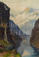 Lot 116 - AN ORIENTAL SERVICE ADVERTISING POSTER FOR...
