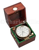 Lot 162 - BARRAUD MAHOGANY 8-DAY MARINE CHRONOMETER, NO....