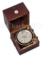 Lot 168 - ONESIME DUMAS, MAHOGANY FRENCH 2-DAY MARINE...