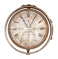 Lot 175 - EDWARD BAKER 8-DAY MARINE CHRONOMETER, NO....