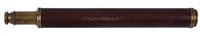 Lot 198 - A ¾IN. SINGLE-DRAW POCKET TELESCOPE BY...