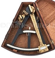 Lot 219 - Ø  AN 11IN. RADIUS VERNIER OCTANT BY SPENCER...