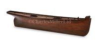 Lot 247 - A LARGE LATE 19TH-CENTURY POND YACHT HULL<br/>with...