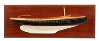 Lot 260 - A 1IN.:1FT. SCALE HALF-MODEL OF A 'VICTORY'...