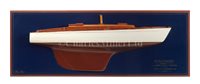Lot 262 - A ¾IN.:1FT. SCALE HALF-BLOCK MODEL OF THE...