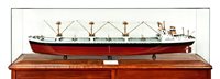 Lot 263 - A BUILDER'S MODEL OF THE M.V. COUNTY CLARE,...