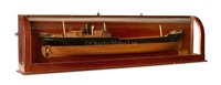 Lot 267 - A BUILDER'S HALF-BLOCK MODEL FOR THE CARGO...