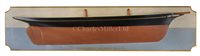 Lot 268 - A BUILDER'S HALF-BLOCK MODEL FOR THE TWO-MASTED WOODEN SCHOONER MOONSTONE