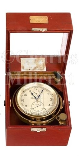 Lot 210 - A 2-DAY MARINE CHRONOMETER BY THOMAS MERCER,...