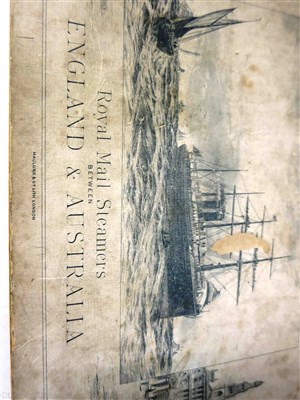 Lot 78 - ORIENT LINE: PASSENGER LIST FOR THE R.M.S. LUSITANIA, 14TH AUGUST 1891