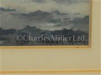 Lot 81 - δ FRANK WATSON WOOD (BRITISH, 1862–1953) - Study of a torpedo boat at sea