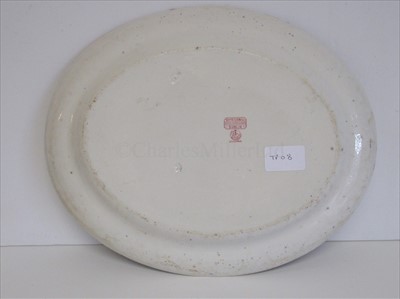 Lot 24 - City of Dublin Steam Packet Co.: an oval platter