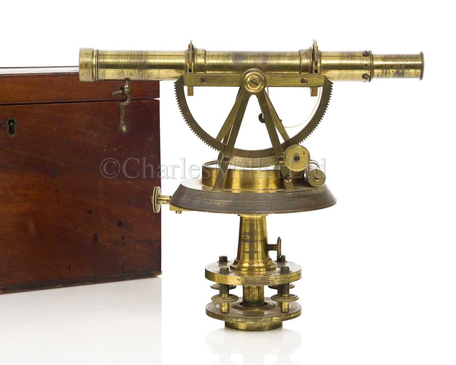 Lot 302 - AN EARLY 19TH CENTURY THEODOLITE BY JOHN CORLESS, LONDON, CIRCA 1815