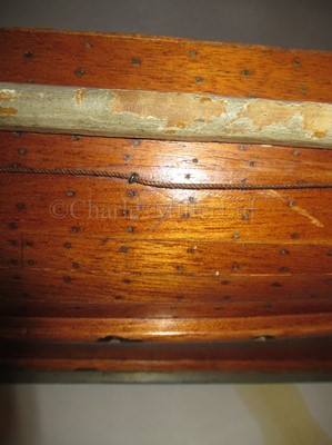 Lot 12 - AN HISTORICALLY INTERESTING LUGGER LIFEBOAT MODEL BUILT BY H. TWYMAN FOR THE INTERNATIONAL EXHIBITION, LONDON, 1862
