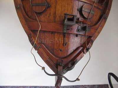Lot 12 - AN HISTORICALLY INTERESTING LUGGER LIFEBOAT MODEL BUILT BY H. TWYMAN FOR THE INTERNATIONAL EXHIBITION, LONDON, 1862