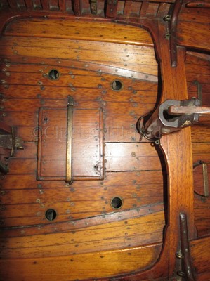 Lot 12 - AN HISTORICALLY INTERESTING LUGGER LIFEBOAT MODEL BUILT BY H. TWYMAN FOR THE INTERNATIONAL EXHIBITION, LONDON, 1862