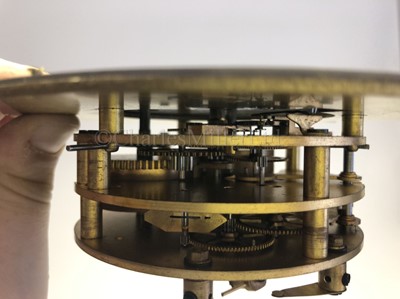 Lot 187 - A BULKHEAD SHP'S CLOCK, BELIEVED TO BE FROM R.M.S. MAURETANIA (1906) AND PRESENTED 1950