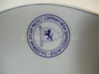 Lot 29 - A Caledonian Steam Packet Company Irish Services Ltd oval dish