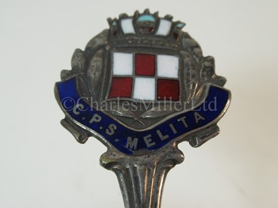 Lot 32 - A Canadian Pacific Steamship Lines souvenir butter dish, from C.P.S. 'Melita'