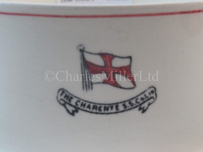 Lot 38 - A Charente Steam Ship Company small bowl