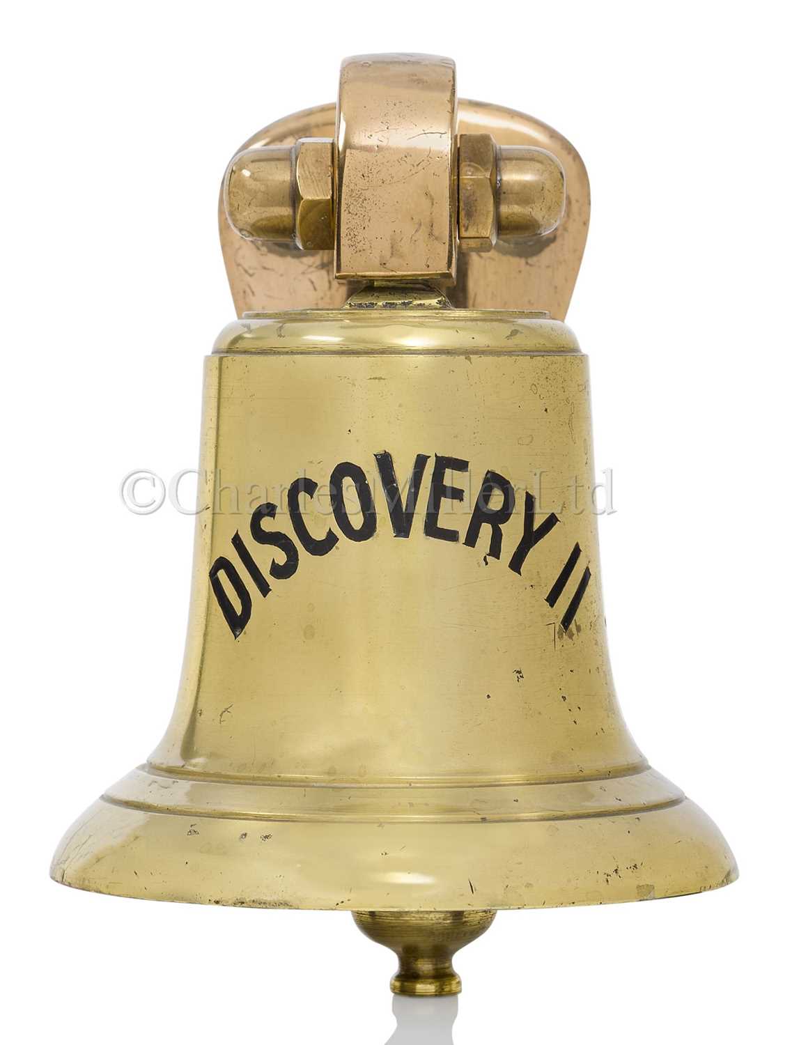 Lot 76 - THE BRIDGE BELL FROM R.R.S. DISCOVERY II, 1928