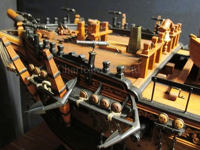Lot 106 - A VERY FINE 1:36 SCALE ADMIRALTY BOARD STYLE MODEL FOR THE SIXTH RATE 28-GUN SHIP SIREN [1773]