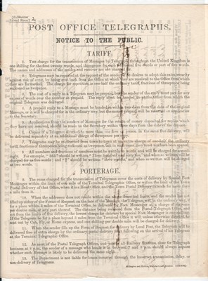 Lot 68 - A COLLECTION OF EPHEMERA PERTAINING TO THE LOSS OF THE S.S. DELAWARE OFF THE SCILLY ISLES, 1871