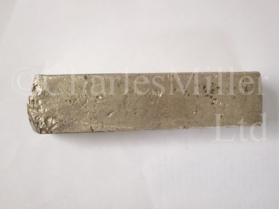Lot 58 - † A DUTCH EAST INDIA COMPANY (V.O.C.) SILVER INGOT SALVAGED FROM THE ROOSWIJK CARGO, CIRCA 1739