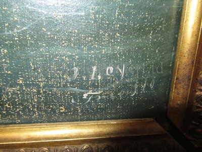 Lot 72 - J. LOY (ITALIAN, 19TH CENTURY) : The Danish brigantine ‘Christine’ off Trieste