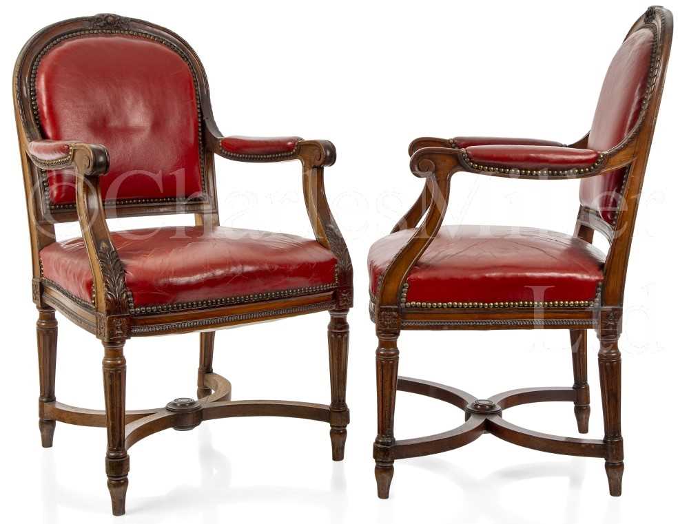 Lot 118 - TWO CARVERS FROM THE FIRST-CLASS DINING SALOON OF THE CUNARD LINES R.M.S. BERENGARIA (EX. S.S. IMPERATOR), CIRCA 1912