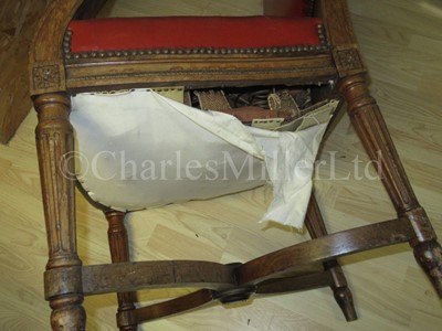 Lot 118 - TWO CARVERS FROM THE FIRST-CLASS DINING SALOON OF THE CUNARD LINES R.M.S. BERENGARIA (EX. S.S. IMPERATOR), CIRCA 1912