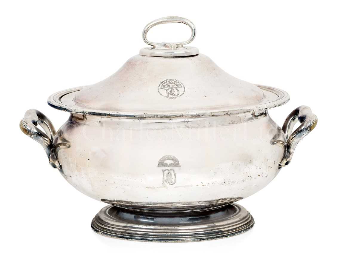 Lot 72 - A SOUP TUREEN FOR P&O, CIRCA 1920