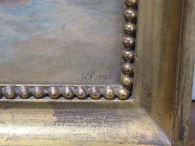 Lot 113 - NICHOLAS POCOCK (BRITISH, 1740-1821) Rowing Admiral Hawkins-Whitshed to shore; Returning under sail