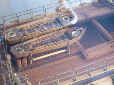 Lot 146 - A FINE 1:48 SCALE MODEL OF THE 44-GUN AMERICAN FRIGATE CONSTITUTION ("OLD IRONSIDES"), [1797]