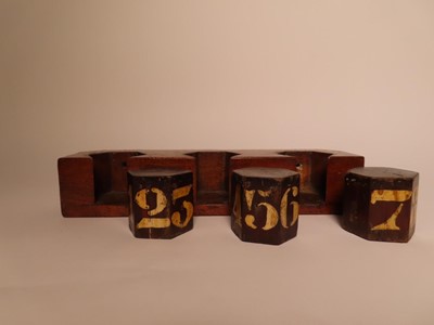 Lot 47 - A COURSE INDICATOR BOX, CIRCA 1920