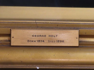 Lot 53 - ENGLISH SCHOOL (19TH CENTURY) - Portrait of George Holt, director of Lamport & Holt