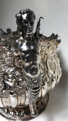 Lot 38 - A VICTORIAN SILVER ROSE BOWL PRESENTED TO THE WORSHIPFUL COMPANY OF SHIPWRIGHTS
