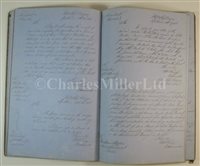 Lot 64 - COPY LOG BOOK OF H.M. PADDLE SHIP GORGON, CIRCA 1858