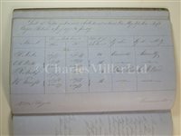 Lot 64 - COPY LOG BOOK OF H.M. PADDLE SHIP GORGON, CIRCA 1858