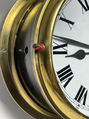 Lot 15 - AN EIGHT-DAY SHIP'S CLOCK BY SMITH'S, CRICKLEWOOD, LONDON, CIRCA 1920