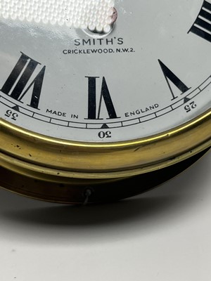 Lot 15 - AN EIGHT-DAY SHIP'S CLOCK BY SMITH'S, CRICKLEWOOD, LONDON, CIRCA 1920