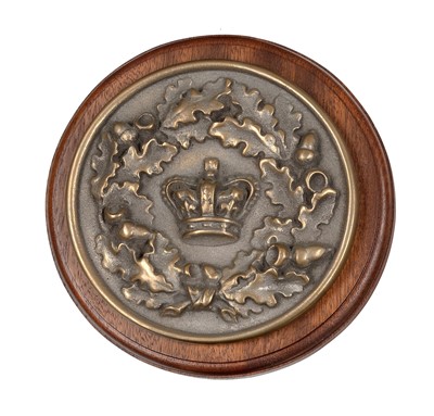 Lot 60 - A MODERN UNOFFICIAL 6½IN. TOMPION FOR H.M. BATTLESHIP 'ROYAL OAK' [1914]