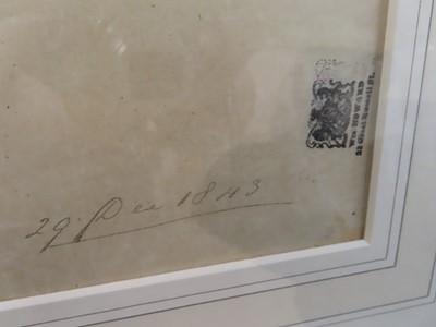 Lot 73 - ARCHITECTURAL DESIGN DRAWINGS FOR LONDON'S NELSON COLUMN, 1843