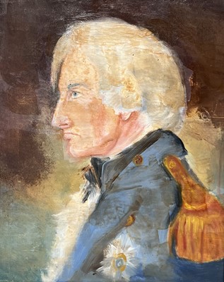 Lot 92 - AFTER CHARLES JOHN MAYLE WHICHELO (BRITISH, 1784-1865) Portrait of Admiral Lord Nelson