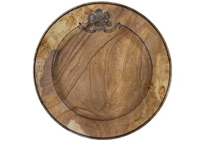 Lot 75 - A ROYAL MAIL STEAM PACKET COMPANY DINNER PLATE, CIRCA 1880