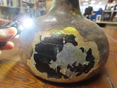 Lot 33 - A BOTTLE OF WINE FROM THE DUTCH EAST INDIAMAN 'VLIEGEND HERT', WRECKED IN THE SCHELDT ESTUARY, 1735