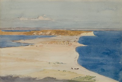Lot 62 - δ NORMAN WILKINSON (BRITISH, 1878-1971) Seaplane base