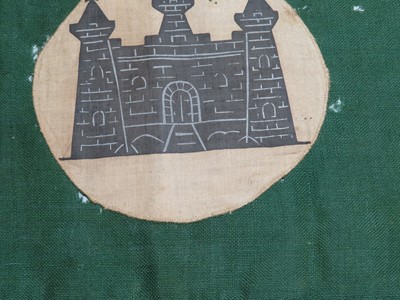 Lot 30 - A RARE BURGEE FROM THE DUKE OF EDINBURGH'S 'DRAGON'-CLASS YACHT 'BLUEBOTTLE', CIRCA 1947