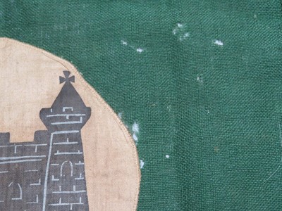 Lot 30 - A RARE BURGEE FROM THE DUKE OF EDINBURGH'S 'DRAGON'-CLASS YACHT 'BLUEBOTTLE', CIRCA 1947