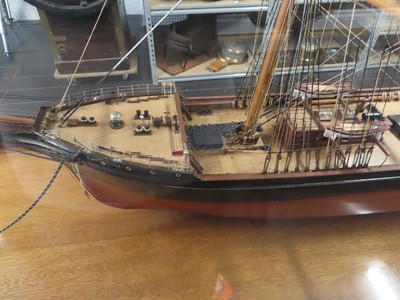 Lot 9 - A 1:60 SCALE BUILDER'S MODEL OF THE WOOL CLIPPER 'SCOTTISH MINSTREL', BUILT BY RICHARDSON, DUCK & CO. LTD, 1877